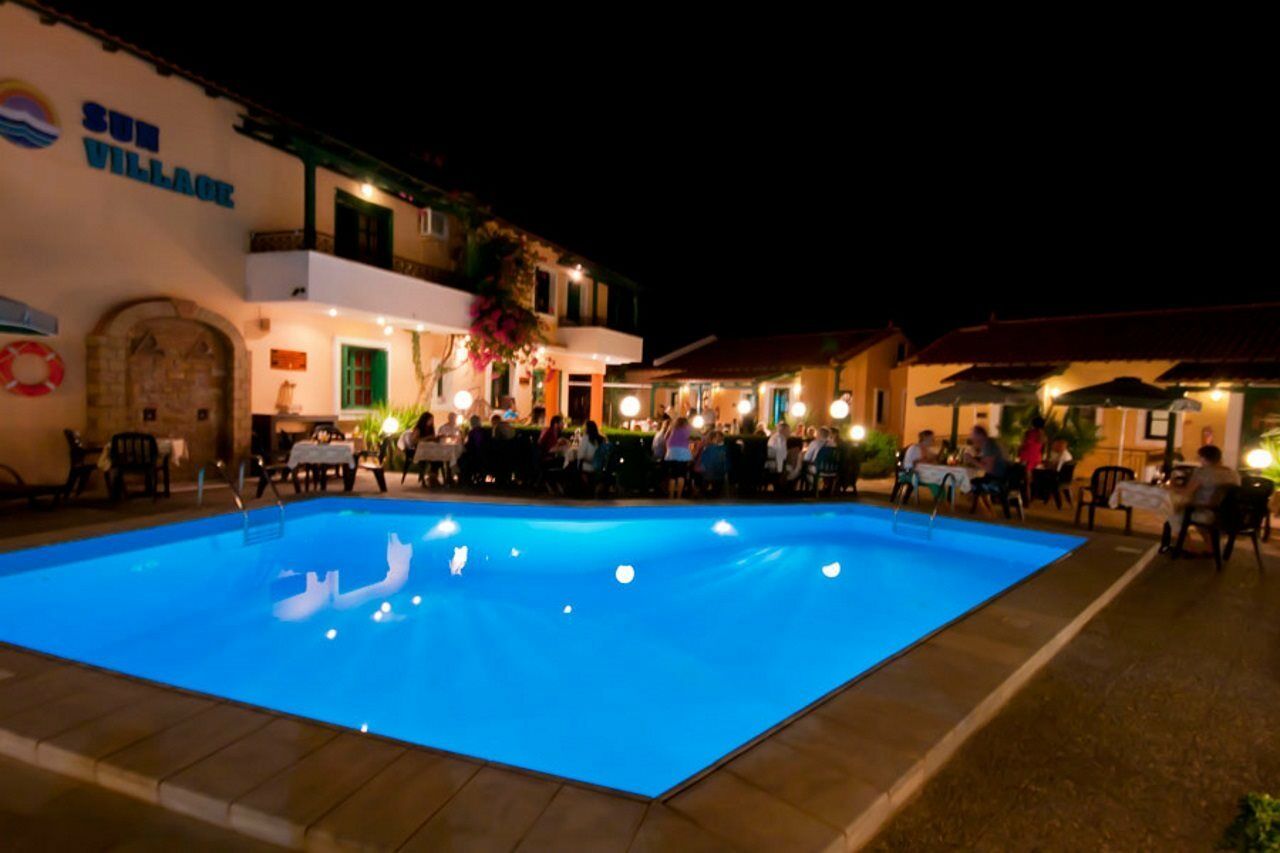 Sun Village Hotel Apartments Megás Limniónas Exterior foto